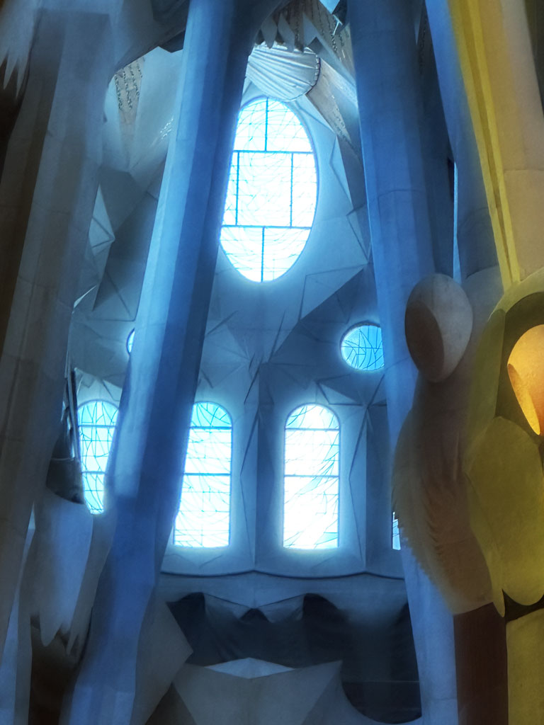 East (Sun dawn) side of Sagrada Familia