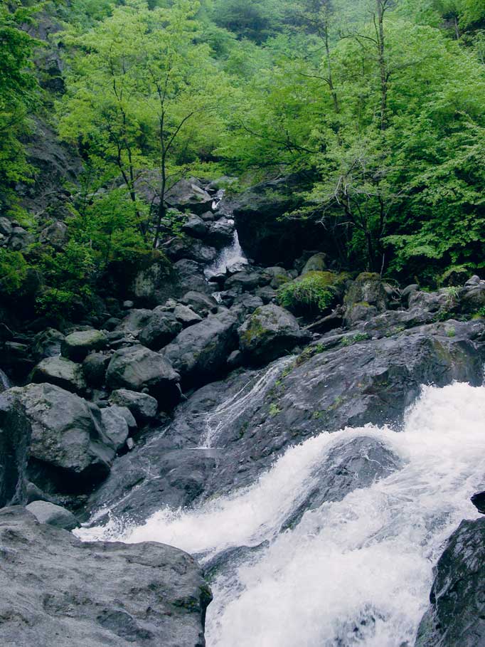 A Waterfall around Mt. Fuji